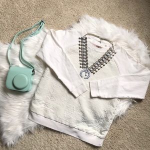 🔹HP🔹Forever 21 embroidered sweatshirt